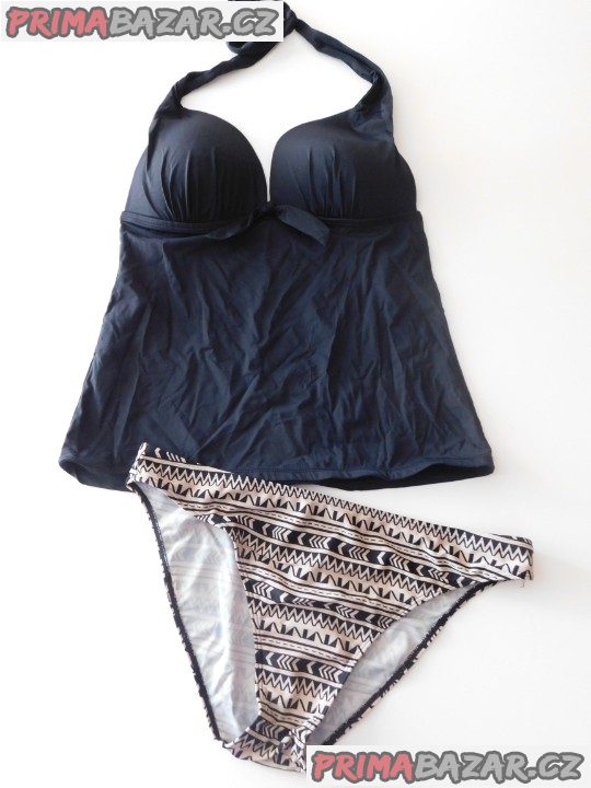 Dámské dvoudílné plavky-tankini-Nové-vel.40 Dámské dvoudílné plavky-tankini-Nové-vel.40