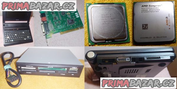 Notebook Packard Bell Pegasus +PC komponenty!!!