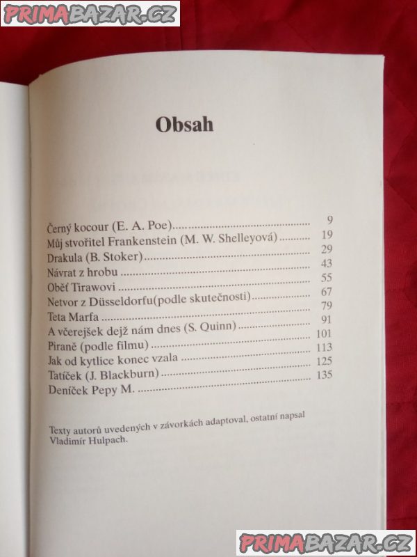 Drakula a jiné horory (Vladimír Hulpach)1993