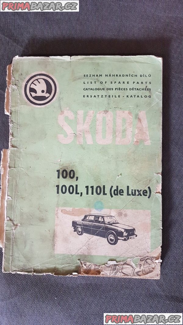 Škoda 100, 110 - návody, popisy, údržba