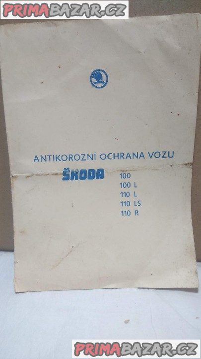 Škoda 100, 110 - návody, popisy, údržba