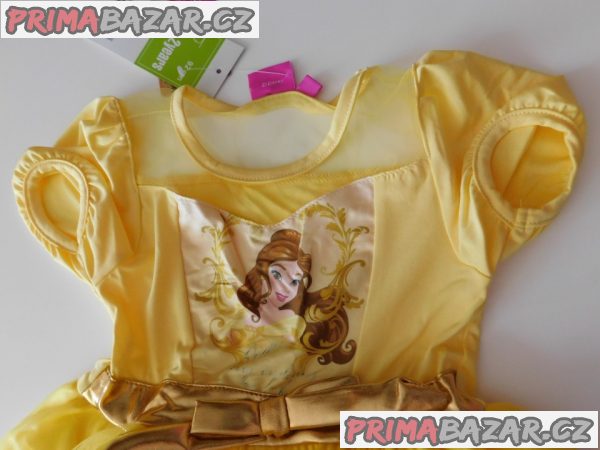 Dívčí licenční karnevalové šaty-Disney-vel.92-Nové