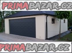 Montované garáže s omítkou Montované garáže s omítkou
