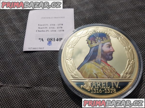 Pamětní mince - 3 různé kusy Pamětní mince - 3 různé kusy