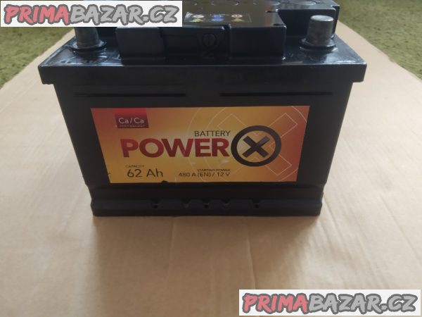 Autobaterie power 12v 62ah