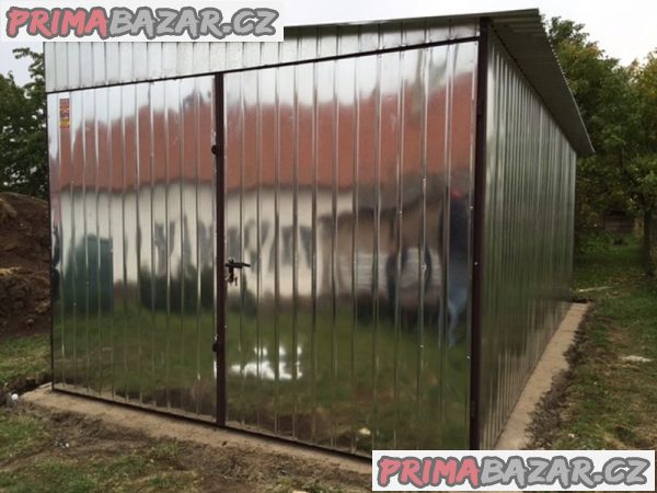 PLECHOVÁ GARÁŽ 3 x 5 m | 3 x 6 m