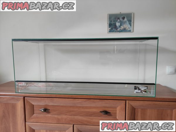 terarium-100x40x40-nove-nepouzite-vhodne-pro-agamy-zelvy-hady-sila-skla-5mm-posouvaci-dvirka-vrchni-dolni-vetrani-predani-praha-nebo-kralupy-nad-vltav