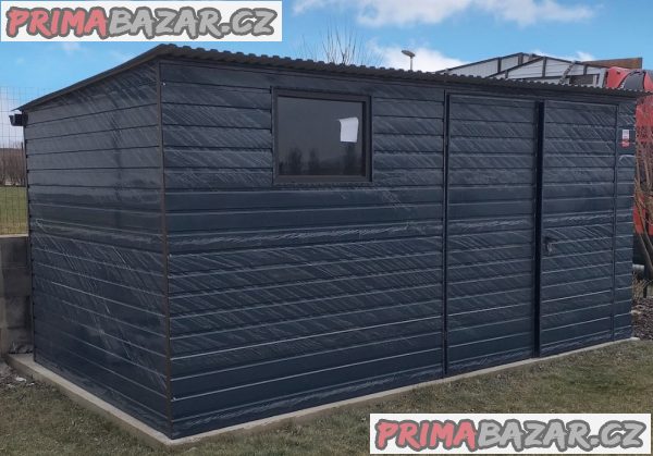 ZAHRADNÍ DOMEK 4 x 3 / 5 x 3 / 6 x 3 RAL7016