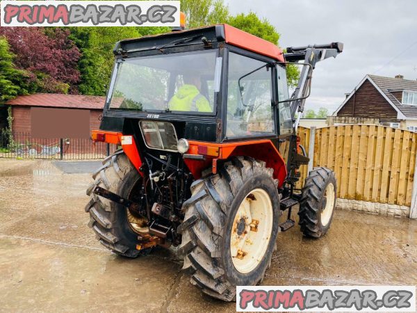 Traktor Zetor 6340 C/W QUICKE 3II