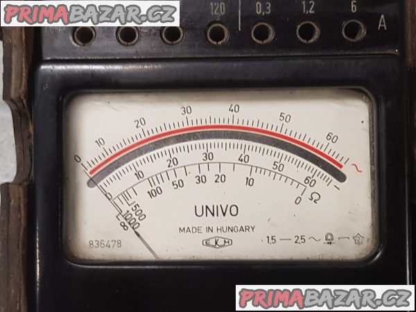 Multimetr UNIVO Elektromos