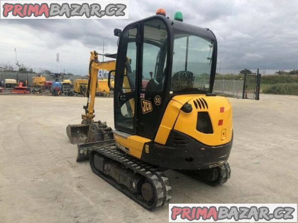 Minibagr JCB 8C-TS026- velmi dobrý stav