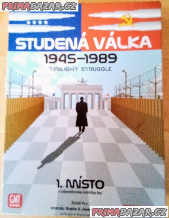 Desková hra Studená válka 1945-1989 (1. místo v celosvětovém žebříčku