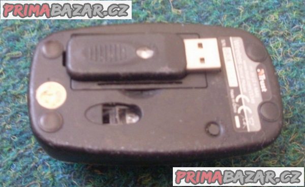 Optická notebooková myš s USB připojením