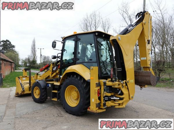 Traktorbagr plně funkční - Caterpillar CAT432 F-II