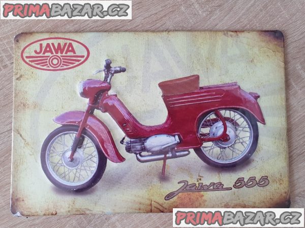 Prodám retro plechové cedule JAWA