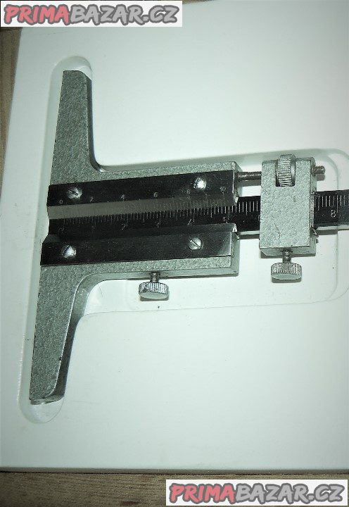 Hloubkoměr 0-200 mm, analogový s jemným stavěním (NĚMECKO)