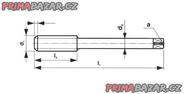 ZÁVITNÍK ruční sadový M12x1,5  III HSS DOŘEZÁVACÍ NAREX,NOVÝ