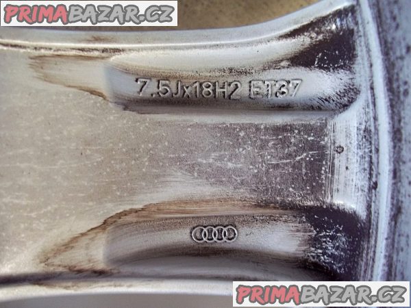 Alu disky AUDI 18" a pneumatiky CONTINENTAL zimní