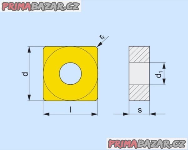 Břitové destičky SNMM 120408 E-NR 6630, PRAMET (sada) NOVÉ