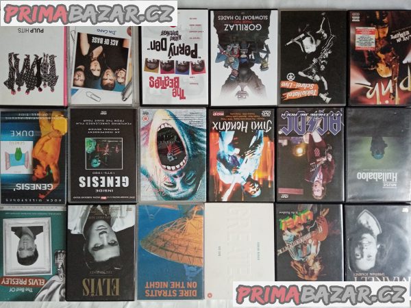 Orig.DVD rock.hudba (i zabalené) od 79Kč