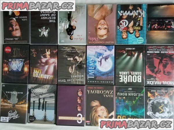 Orig.DVD rock.hudba (i zabalené) od 79Kč