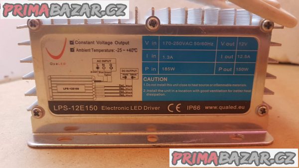 Napájecí zdroj - LED driver 12V DC/150W