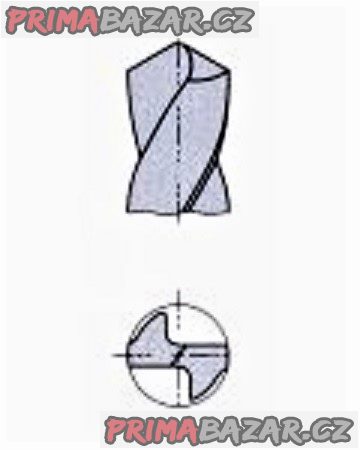 Vrták  3,8 mm s válcovou stopkou, HSS, ČSN 221121 (NOVÝ)