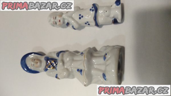 Ozdobný porcelán - 2 x figurka