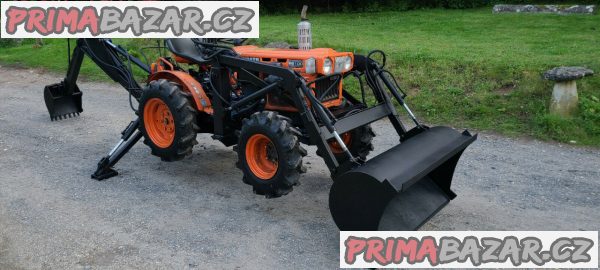 Traktor Kubota B6.IOO1b + příslušenství