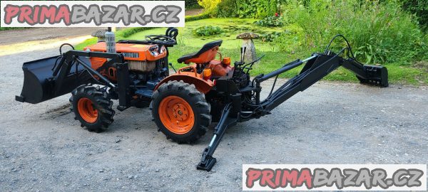 Traktor Kubota B6.IOO1b + příslušenství