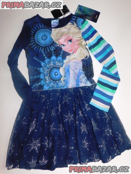 Dívčí bavlněné šaty-Desigual-Nové-vel.152
