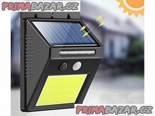Solární zahradní diodové světlo s pohybovým čidlem