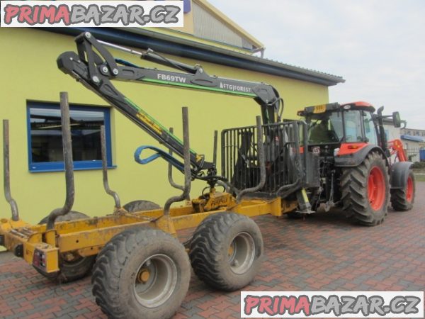 Traktor KUBOTA M 5111 s nakladačem a vyvážečkou