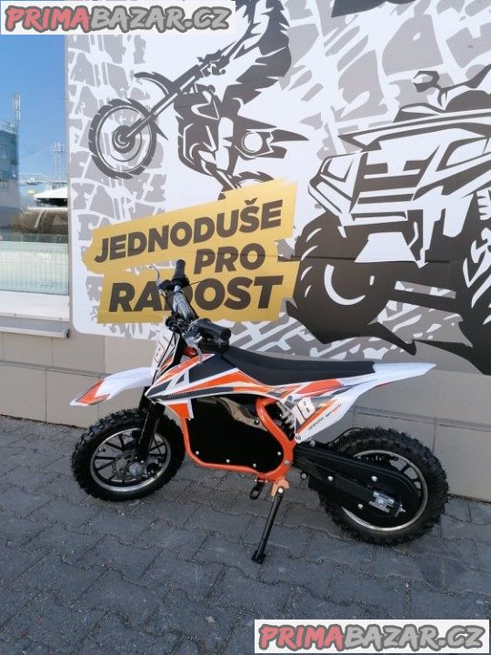 PITBIKE Leramotors Devil Deluxe 800W/36V ORANŽOVÁ záruku 2 roky