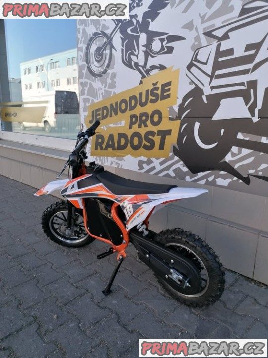 PITBIKE Leramotors Devil Deluxe 800W/36V ORANŽOVÁ záruku 2 roky