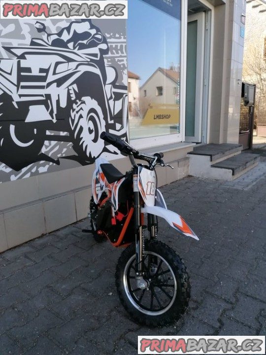 PITBIKE Leramotors Devil Deluxe 800W/36V ORANŽOVÁ záruku 2 roky