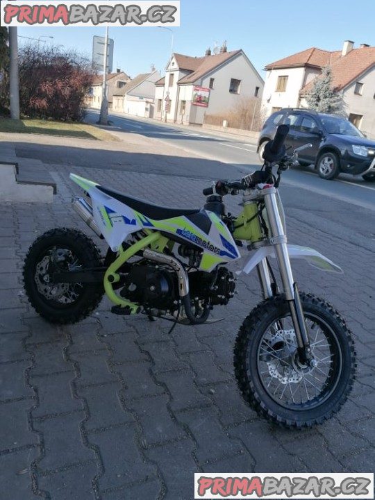 PITBIKE Leramotors Spirit 90cc 12/10 Automat žlutá záruka 2 roky