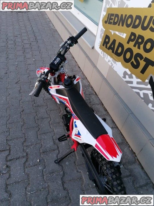 PITBIKE Leramotors Spirit 90cc 12/10 Automat ČERVENÁ záruka 2 roky