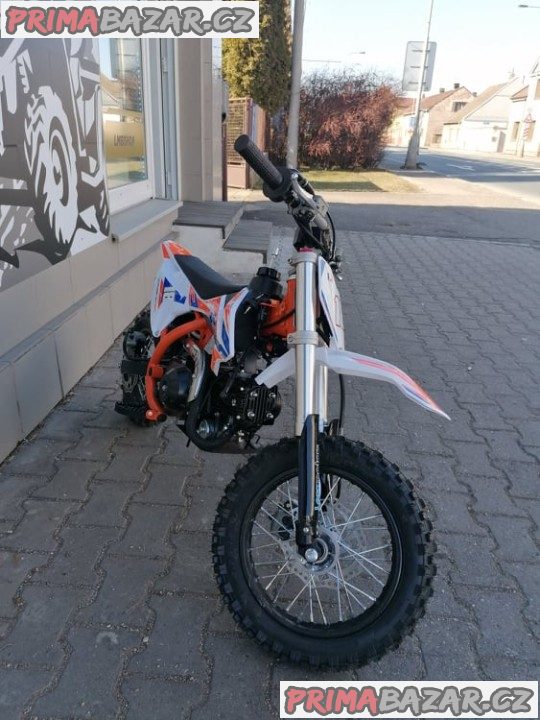 PITBIKE Leramotors Spirit 90cc 12/10 Automat ORANŽOVÁ záruka 2 roky