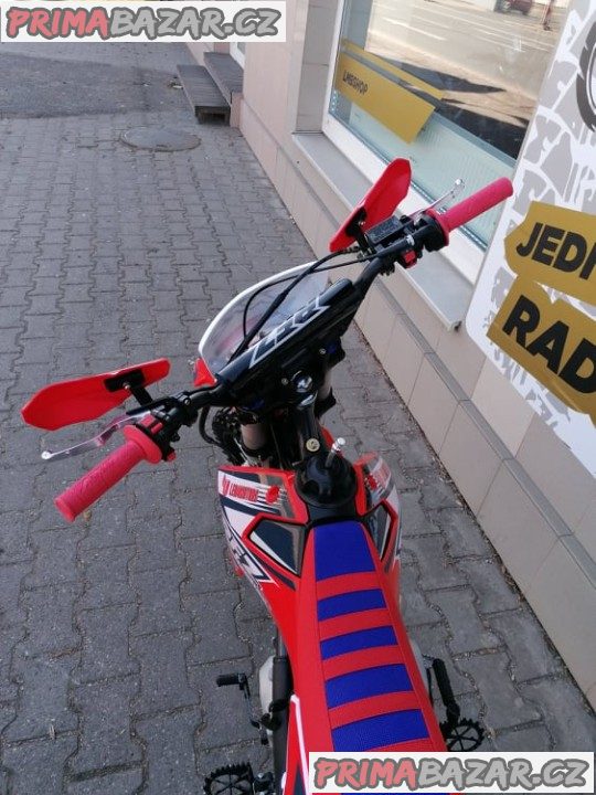 PITBIKE Leramotors Jaguar 125cc 17“/14“ červená záruka 2 roky