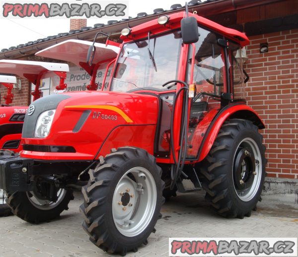 Traktor DongFeng 504G3 s kabinou na SPZ,50 Hp