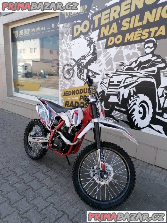 Pitbike Leramotors Killer 250cc 21"/18" červená záruka 2 roky