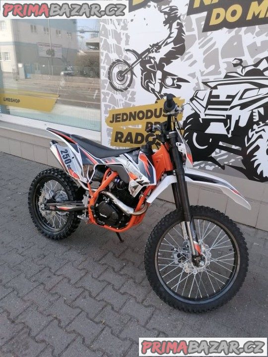 Pitbike Leramotors Killer 250cc 21"/18" oranžová záruka 2 roky