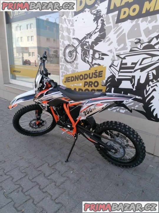 Pitbike Leramotors Killer 250cc 21"/18" oranžová záruka 2 roky