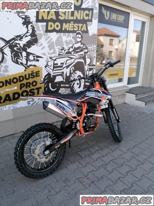 Pitbike Leramotors Killer 250cc 21"/18" oranžová záruka 2 roky