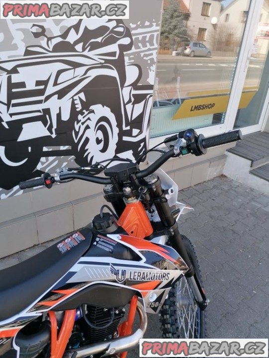 Pitbike Leramotors Killer 250cc 21"/18" oranžová záruka 2 roky