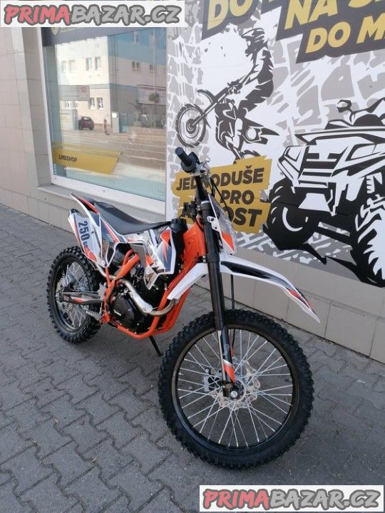 Pitbike Leramotors Killer 250cc 21"/18" oranžová záruka 2 roky