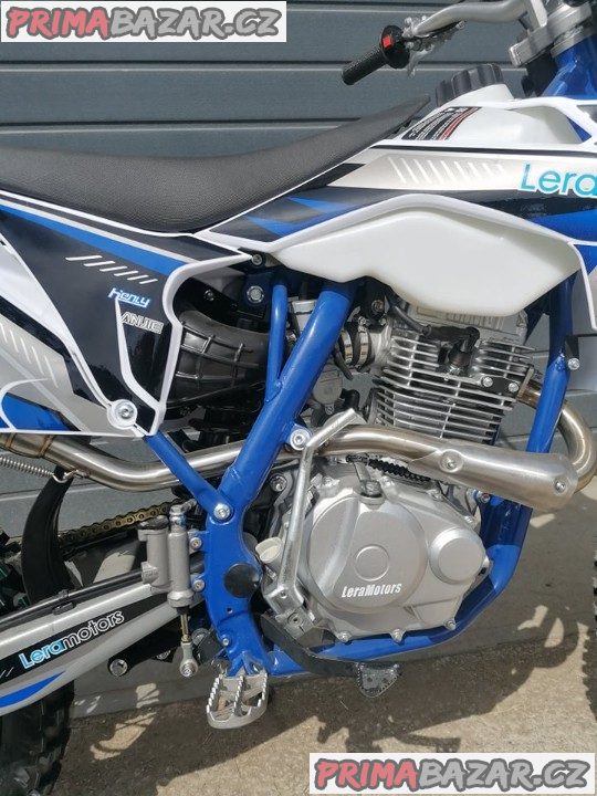 Pitbike Leramotors Killer 250cc 21"/18" modrá záruka 2 roky