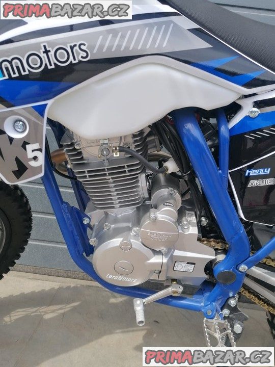 Pitbike Leramotors Killer 250cc 21"/18" modrá záruka 2 roky