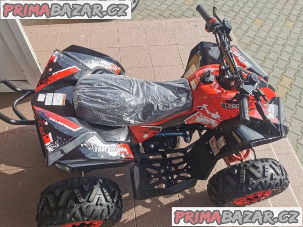 Čtyřkolka Leramotors Thor 125ccm Pro červená záruka 2 roky